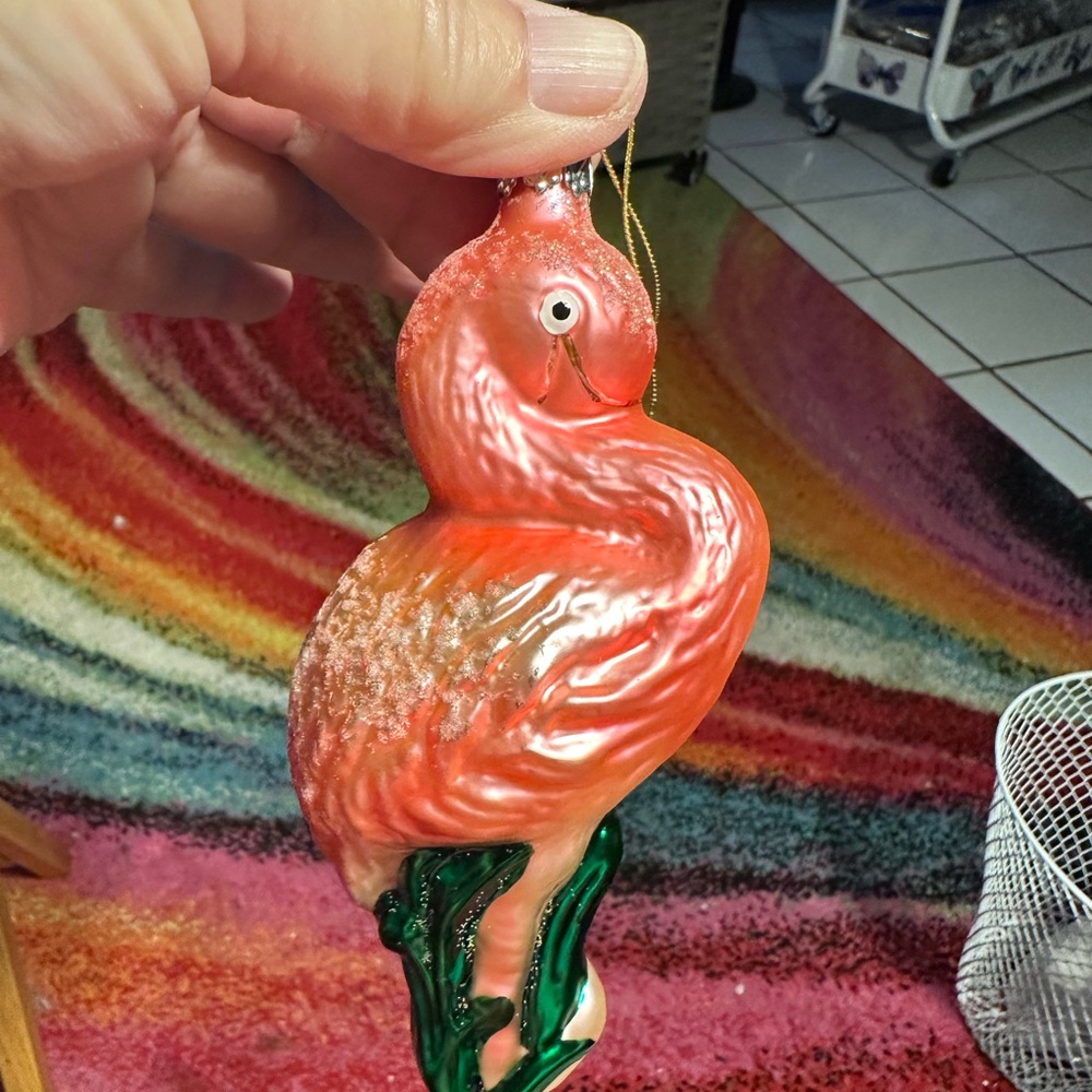 Christopher Radko Pink Flamingo